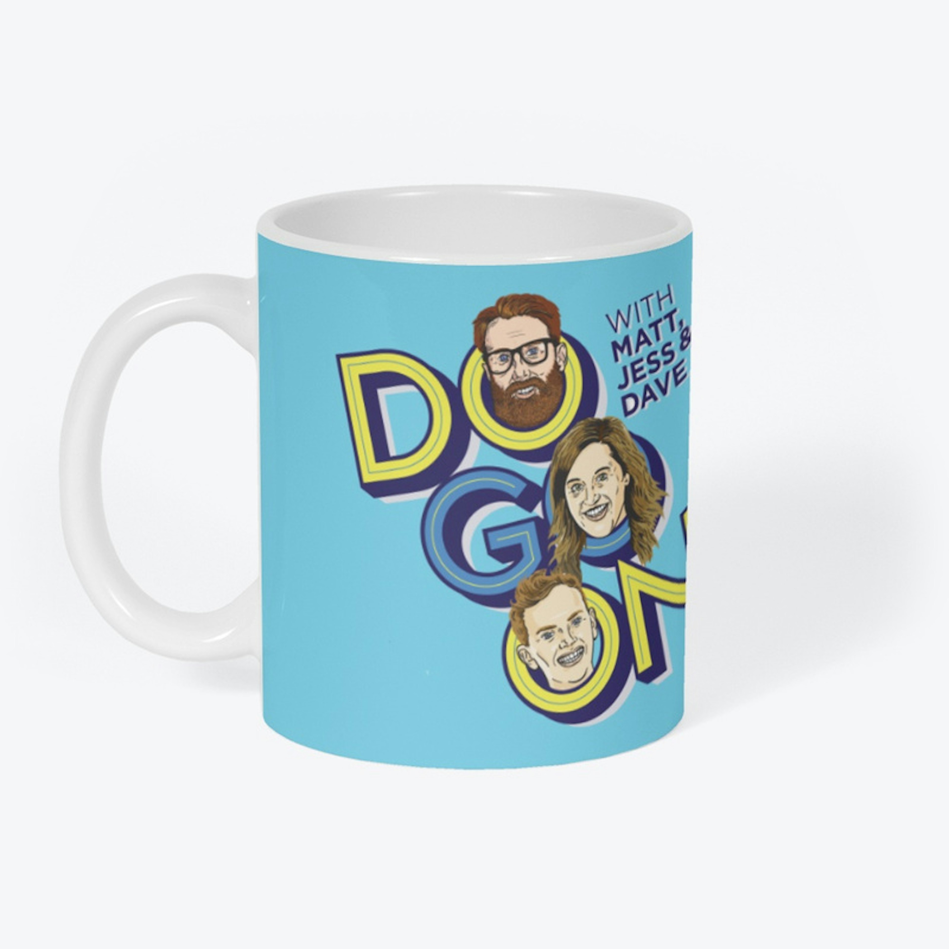 Do Go On Logo Mug