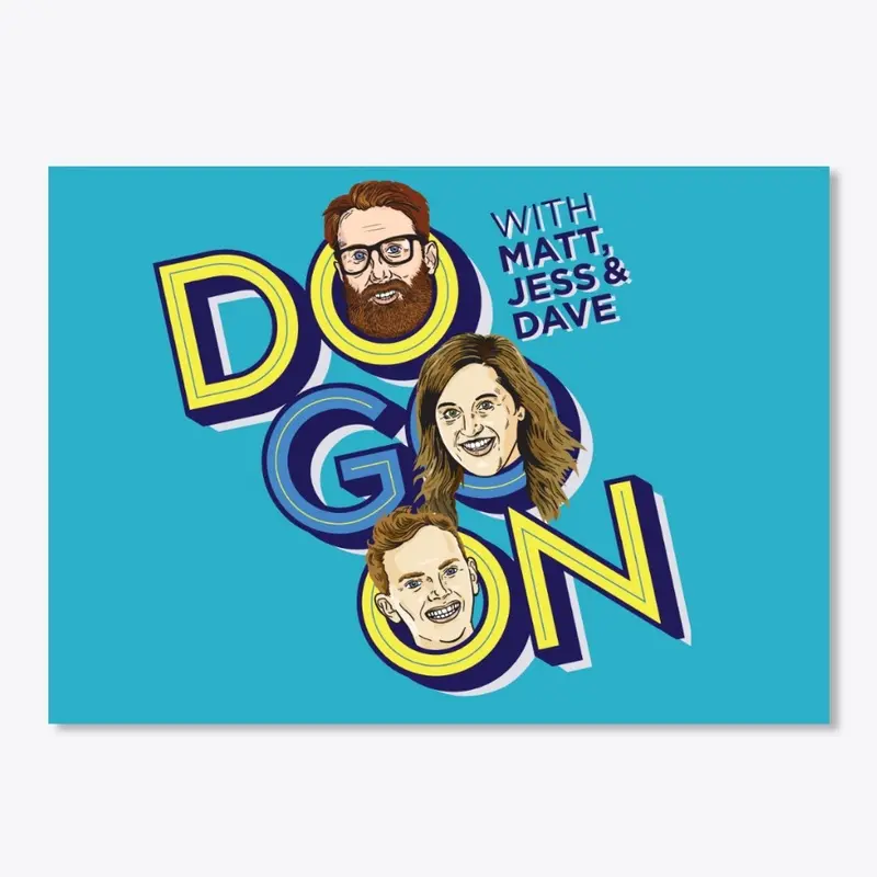 Do Go On logo Sticker 